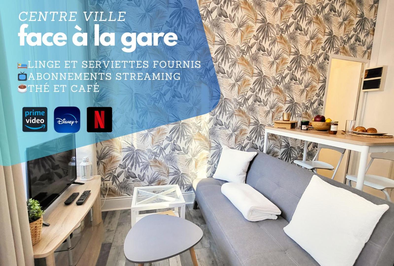 Appartement Cosy - En Face De La Gare, Au Centre Ville เอปินาล ภายนอก รูปภาพ
